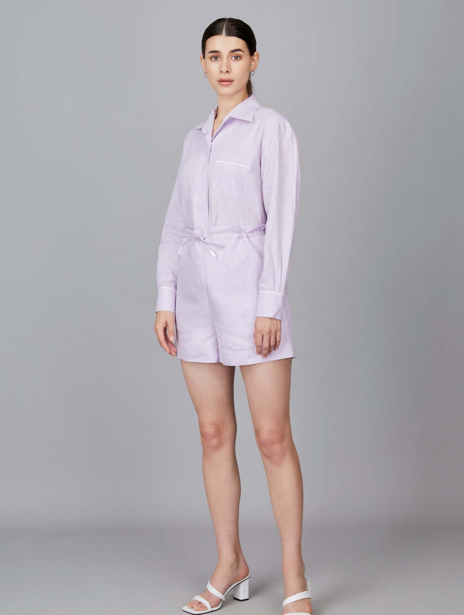 Linen Co-ord Shorts Set