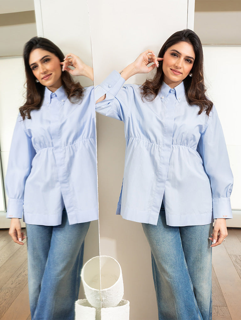 The Pearl Buttoned Down Collar Shirt