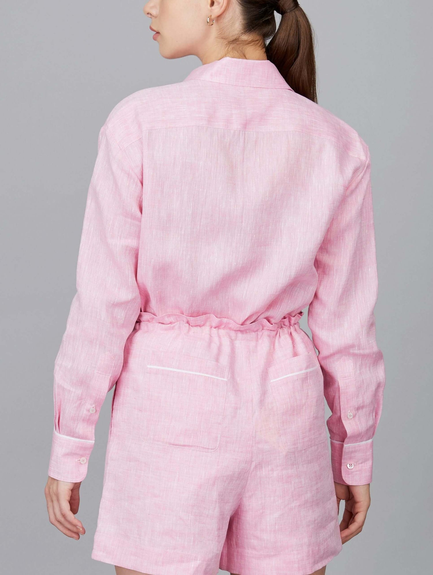 Linen Co-ord Shorts Set