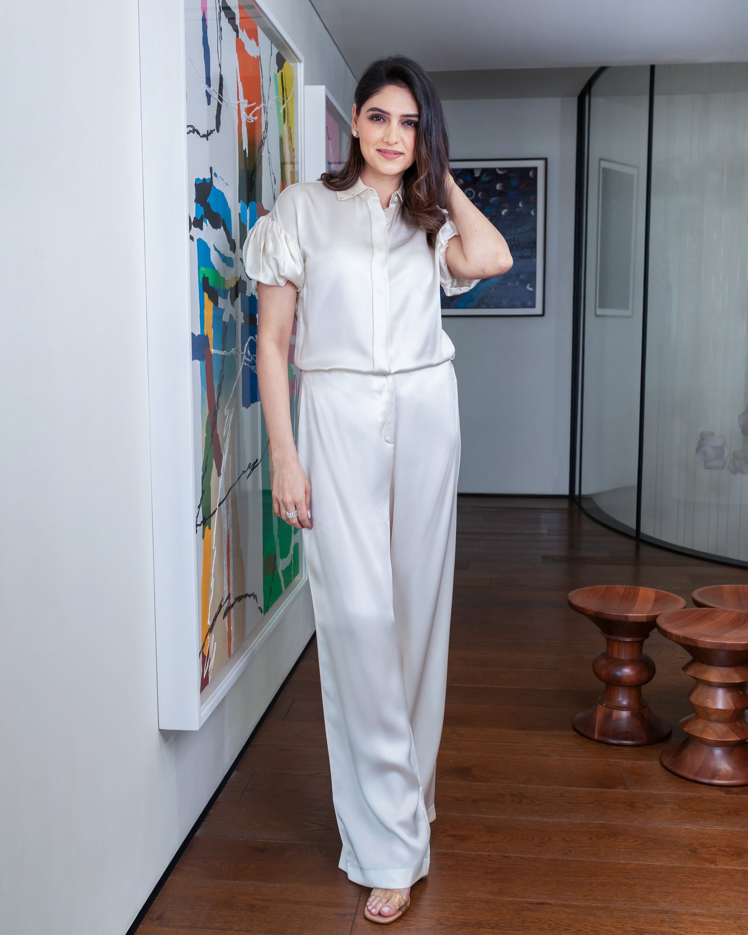 Belle shirt coord set