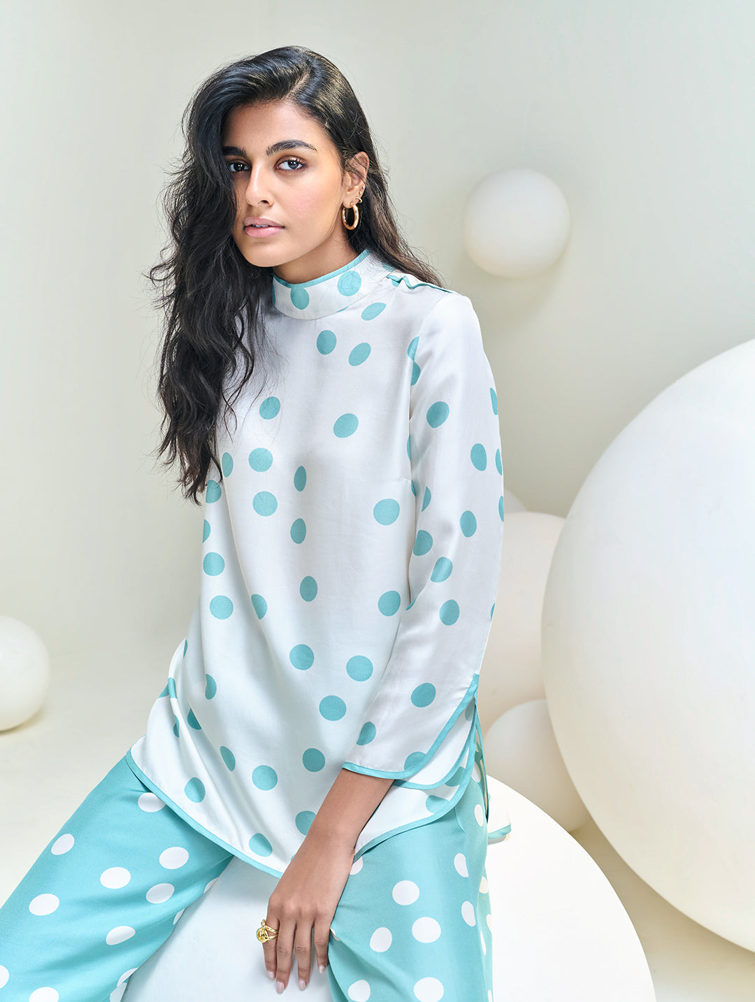 The Whimsical Top - Jewel Neck