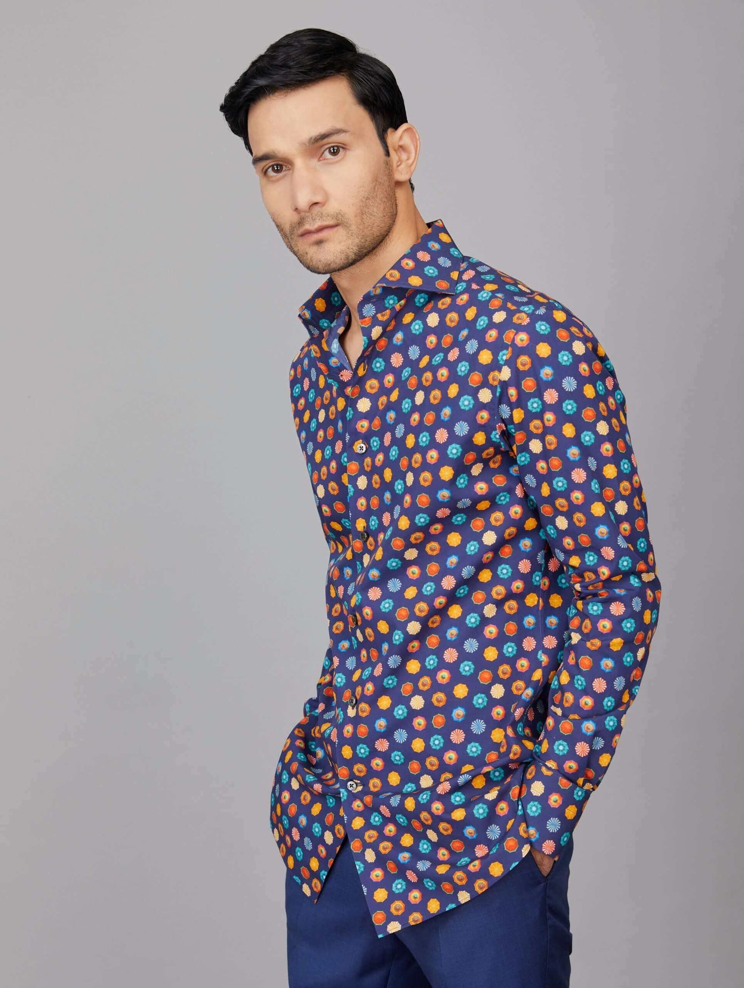 Printed Cotton Shirt