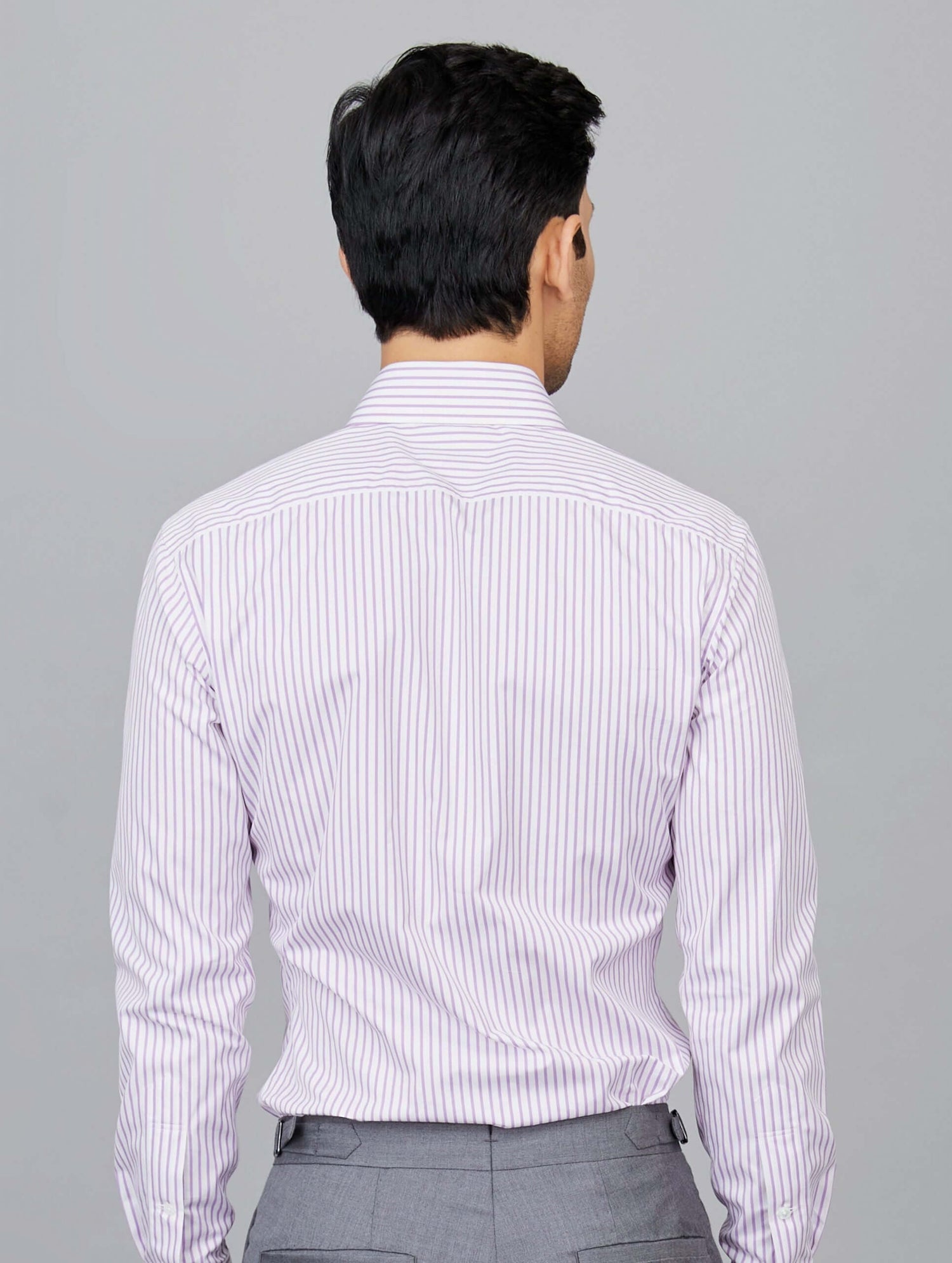 Stripe Cotton Poplin Shirt