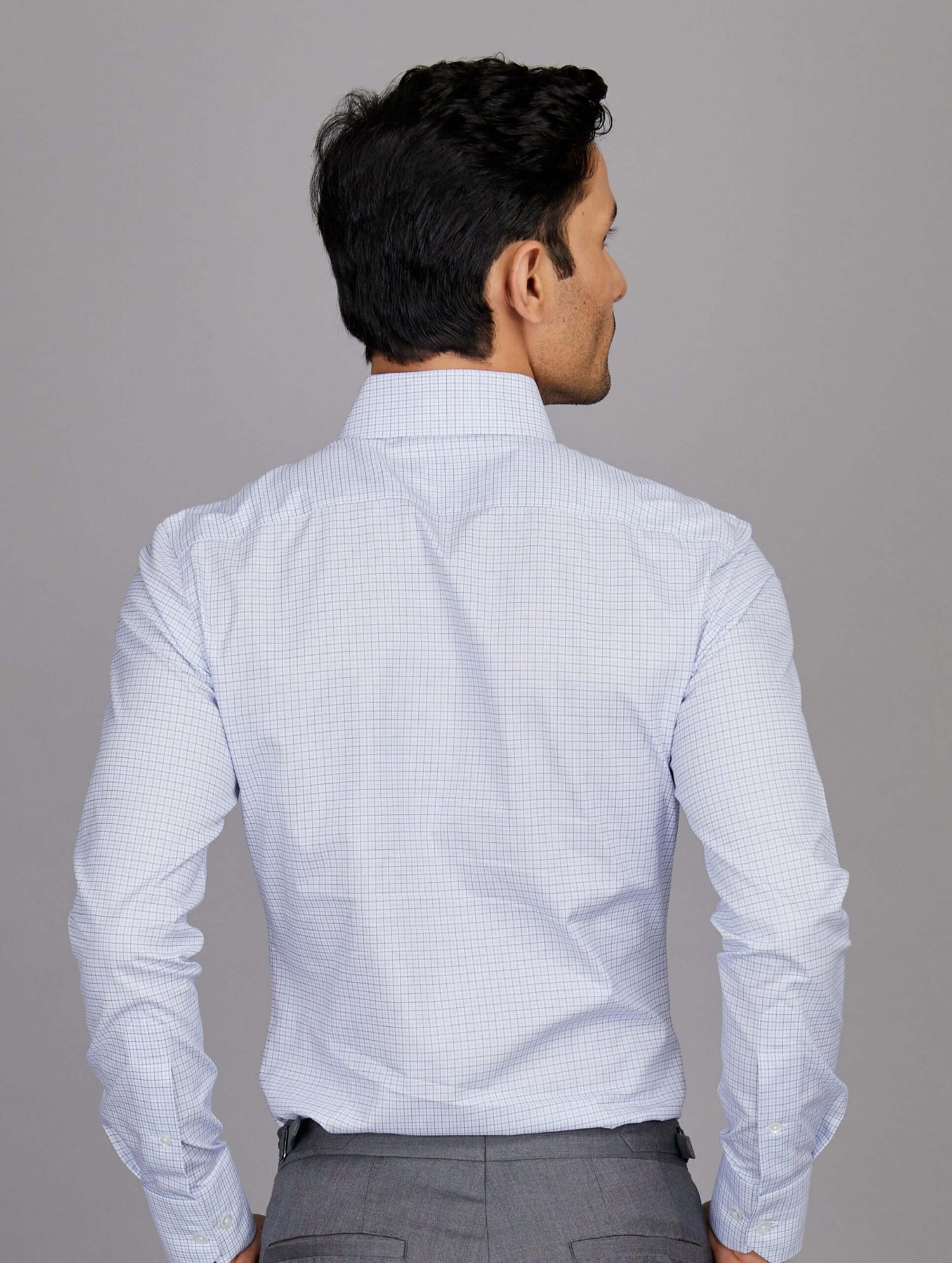 Check Cotton Poplin Shirt