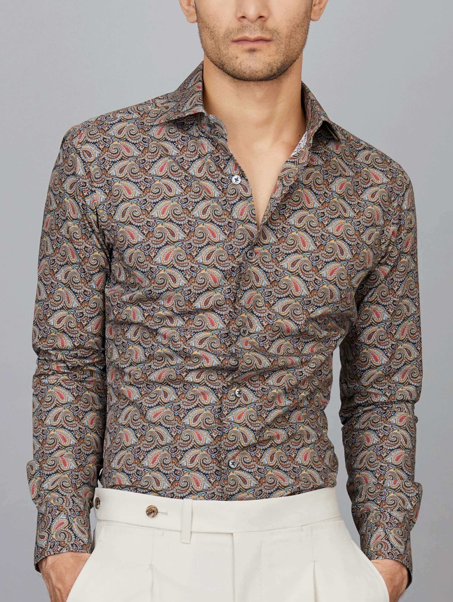 Printed Cotton Shirt