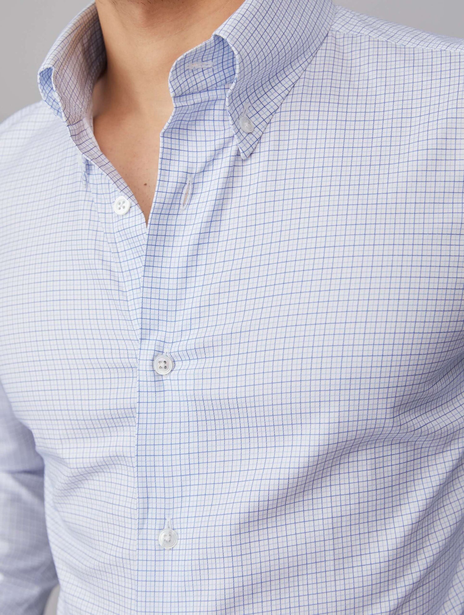 Check Cotton Poplin Shirt