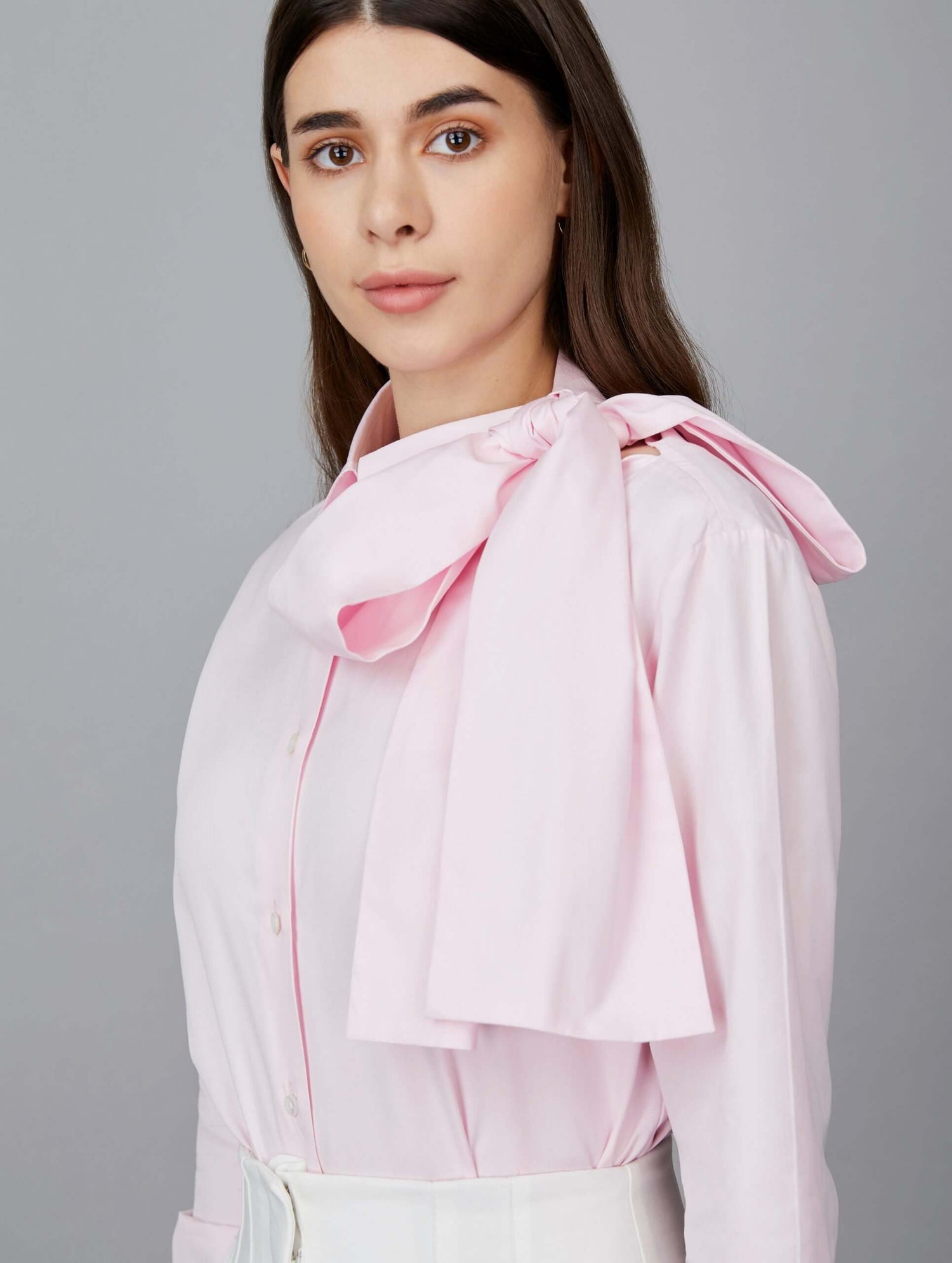 Shoulder Bow Shirt