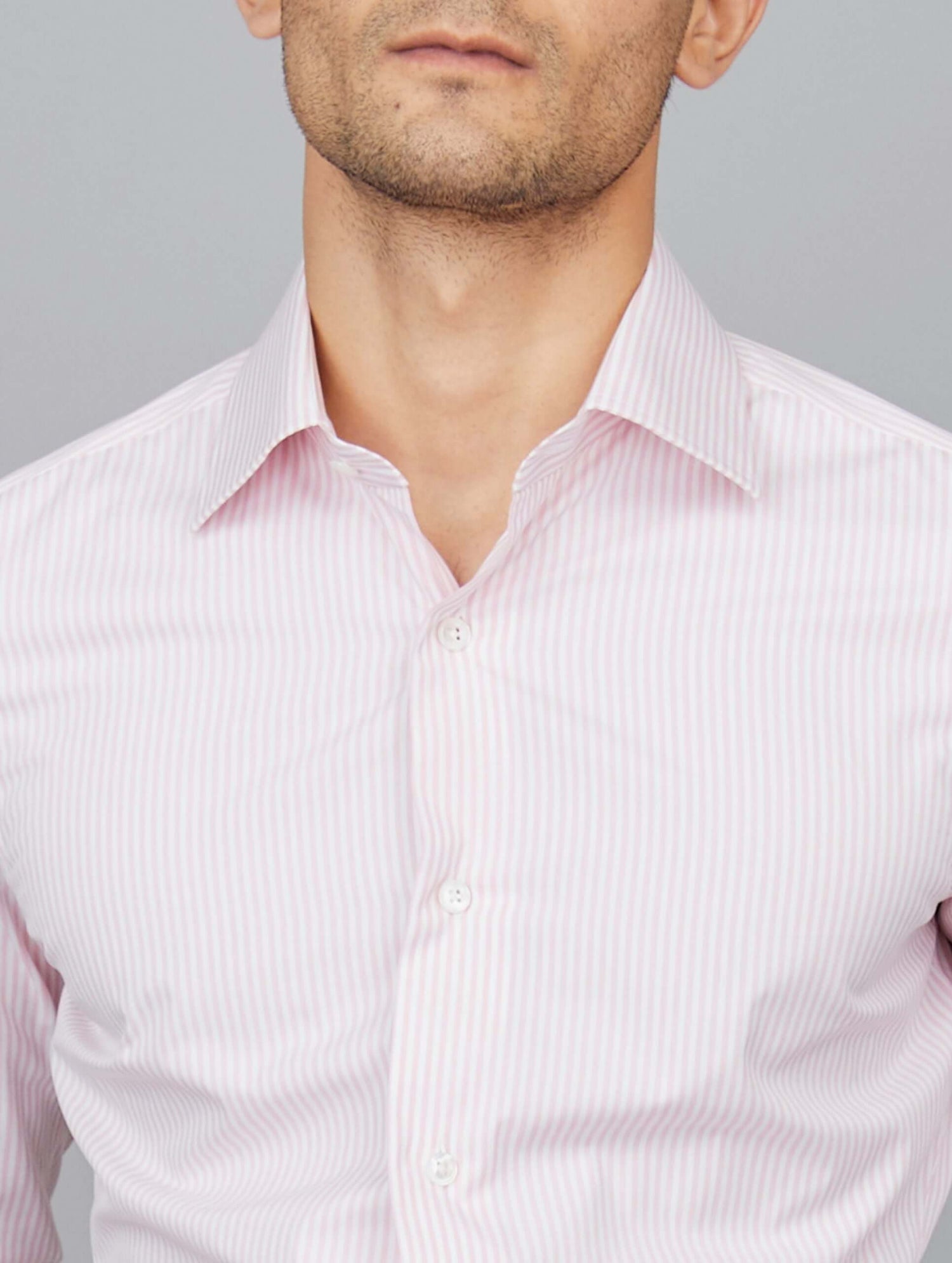 Stripe Cotton Poplin Shirt