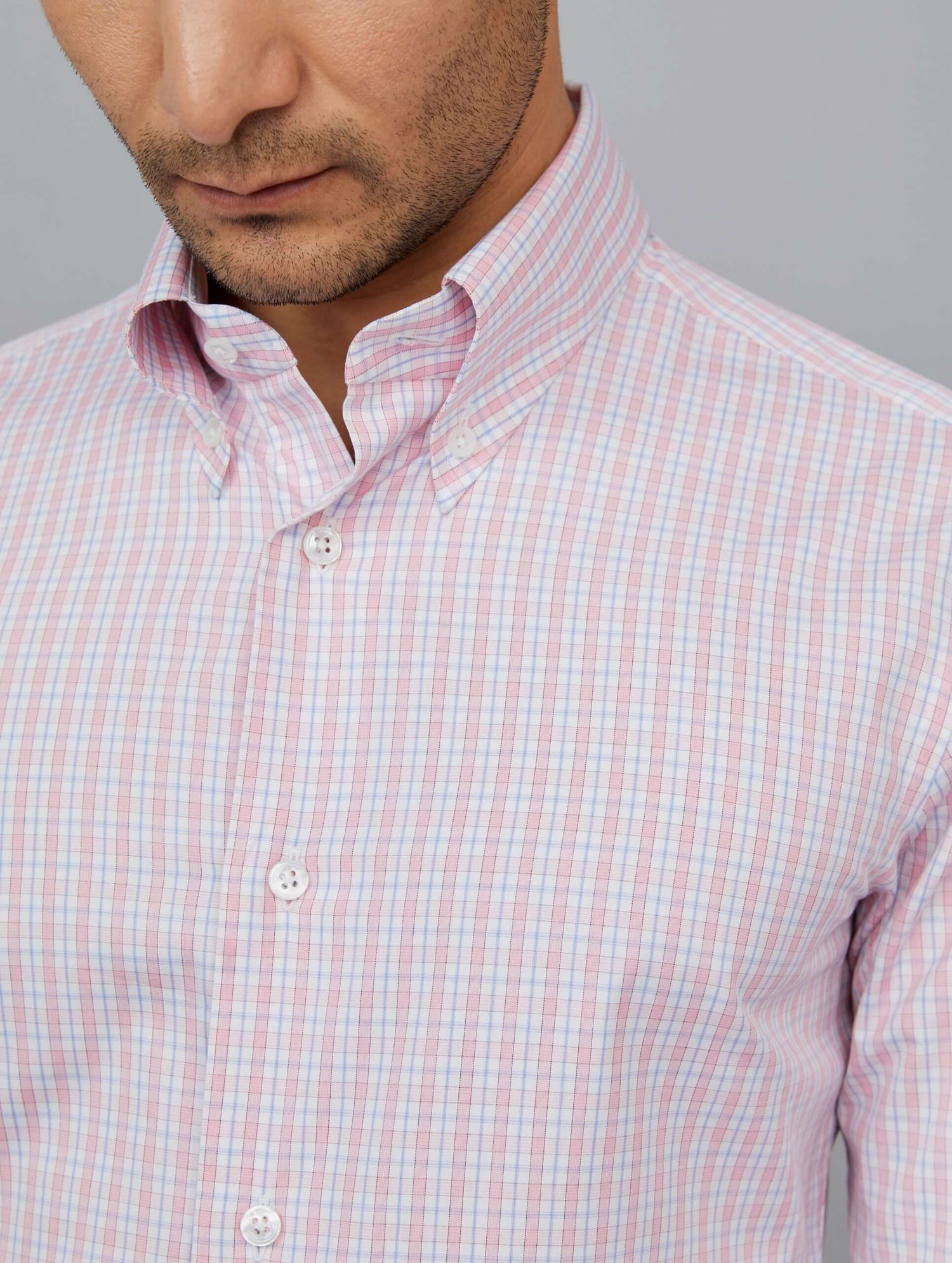 Check Cotton Poplin Shirt