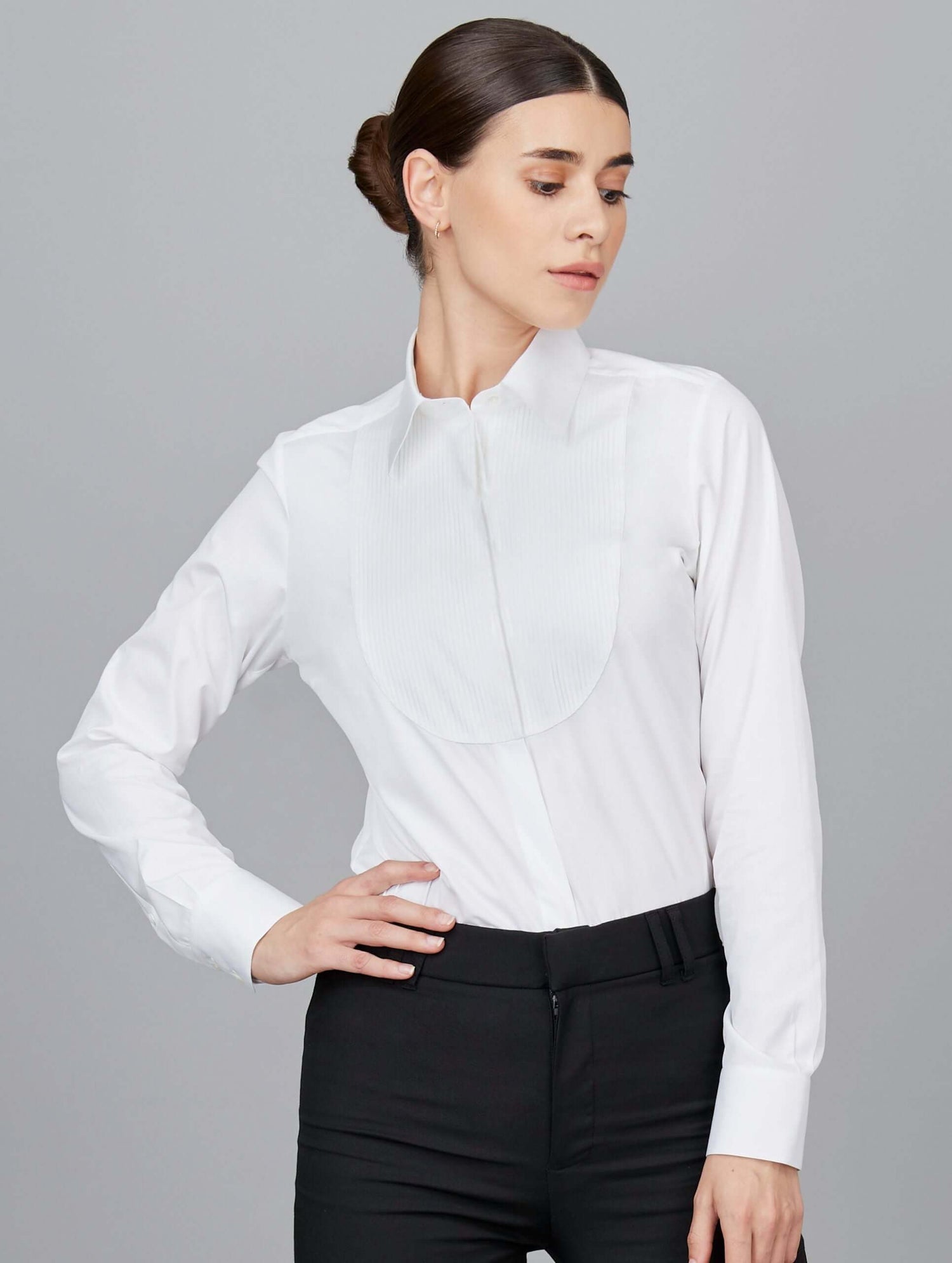 Women’s Tuxedo Shirt